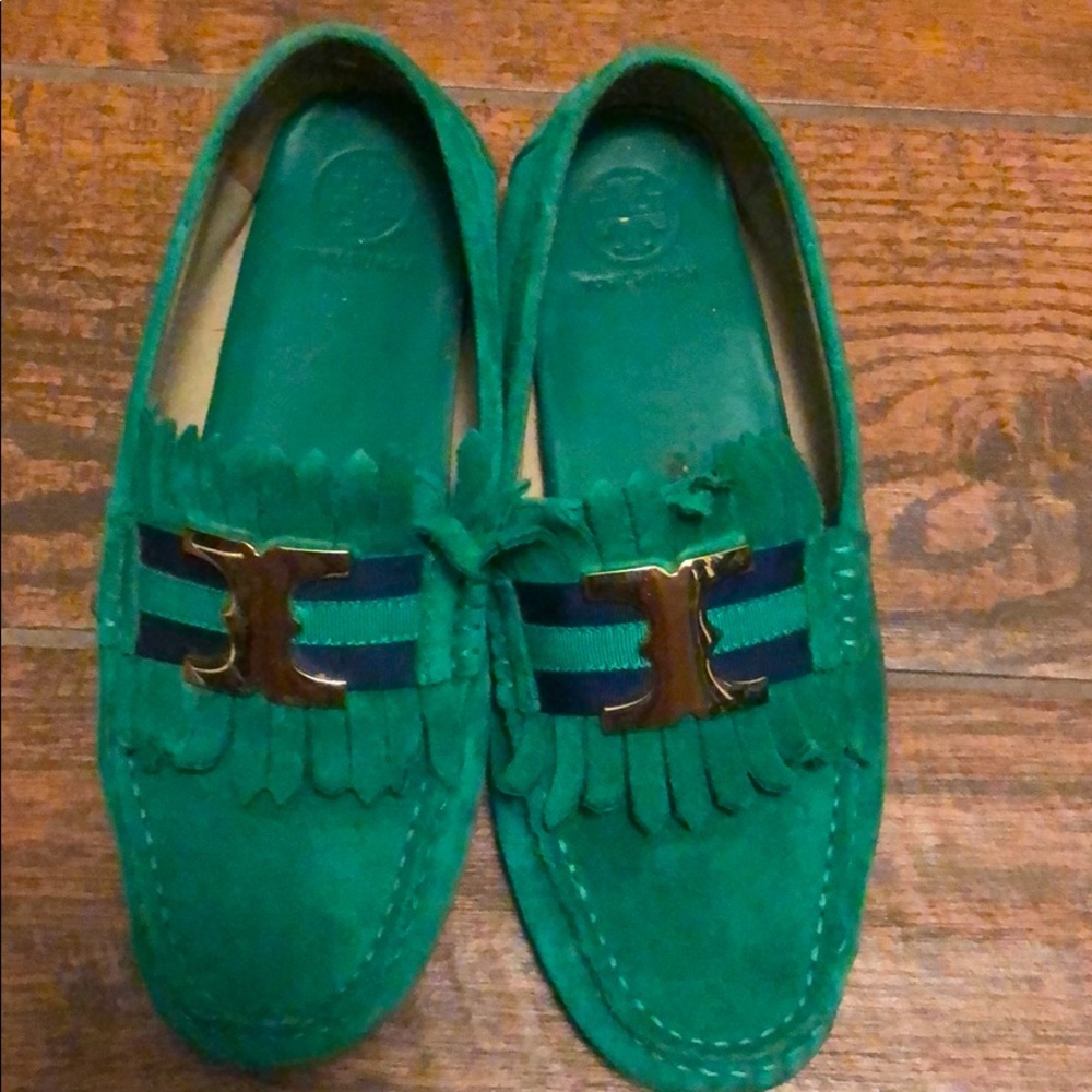 Authentic Tory Burch Suede Mule